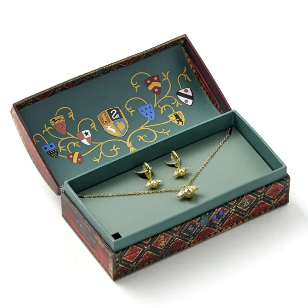 Coffret Cadeau Quidditch - Harry Potter - Collier et Boucles d'oreilles