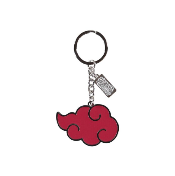 Porte-clés - Symbole Akatsuki - Naruto Shippuden - Métal