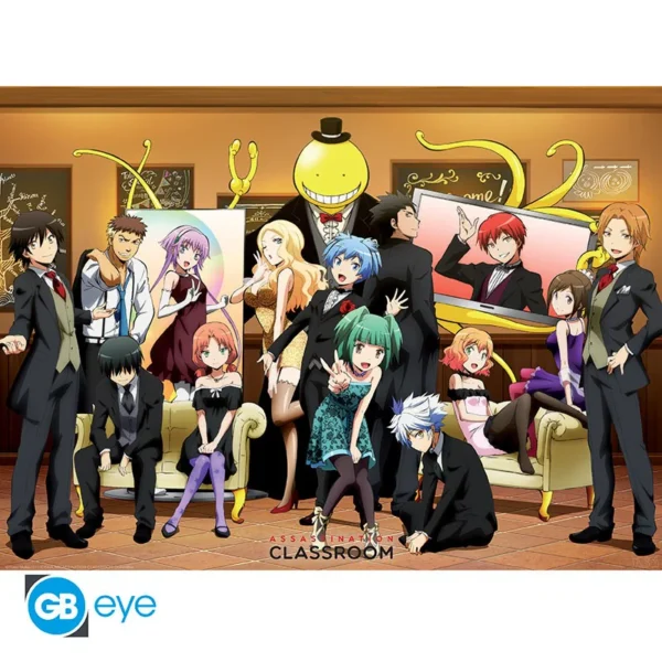 Poster 52x38cm - Groupe Elégant - Assassination Classroom