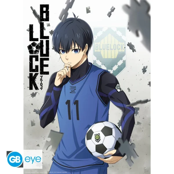 Poster 52x38cm - Puzzle d'Isagi - Blue Lock