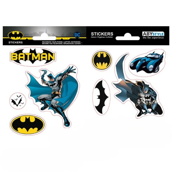Stickers Batman et Logo - 2 planches - DC Comics