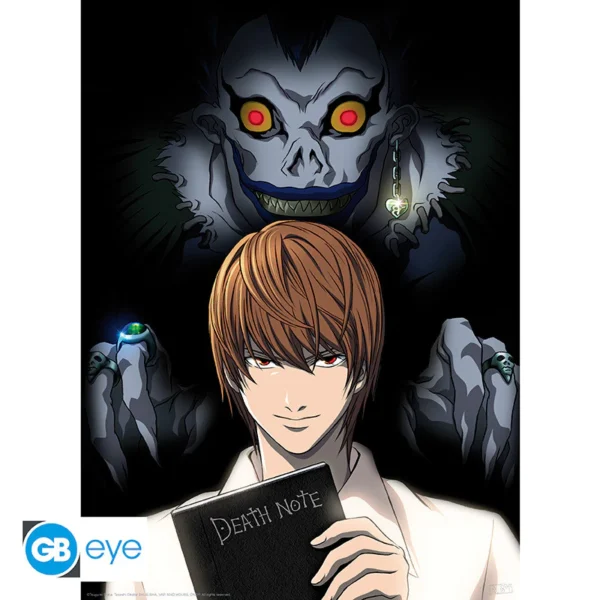 Poster 52x38cm - Light & Ryuk - Death Note