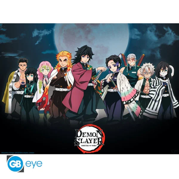 Poster 52x38cm - Piliers - Demon Slayer