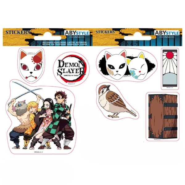 Stickers 2 planches - Demon Slayer