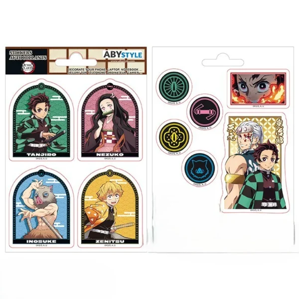 Stickers Quartier des plaisirs - 2 planches - Demon Slayer