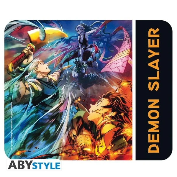 Tapis de souris souple - Combat - Demon Slayer