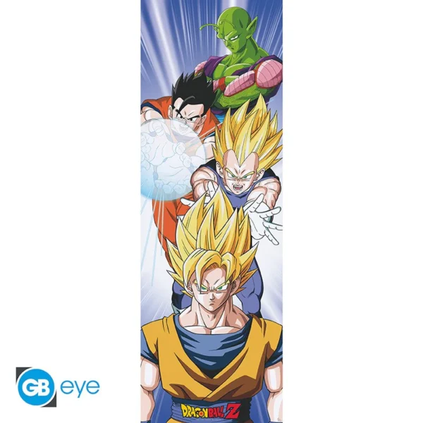 Poster de porte 53x158cm - Saiyans - Dragon Ball Z