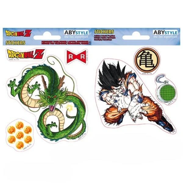 Stickers Shenron - 2 planches - Dragon Ball Z