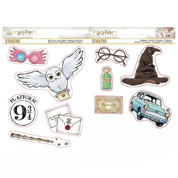Stickers Objets Magiques - 2 planches - Harry Potter