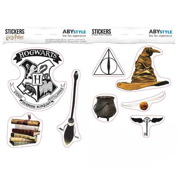 Stickers Objets Magiques - 2 planches - Harry Potter