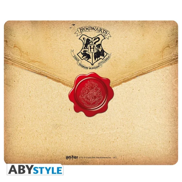 Tapis de souris souple - Lettre Poudlard - Harry Potter