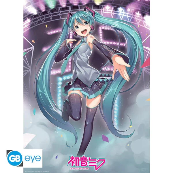 Poster 52x38cm - Miku Stage - Hatsune Miku