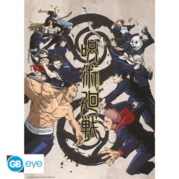 Poster 52x38cm - Tokyo Vs Kyoto - Jujutsu Kaisen