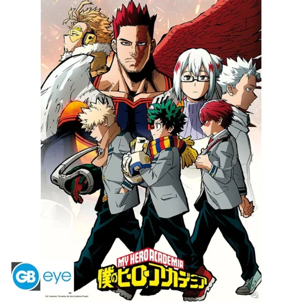 Poster 52x38cm - Arc Agence Endeavor - My Hero Academia