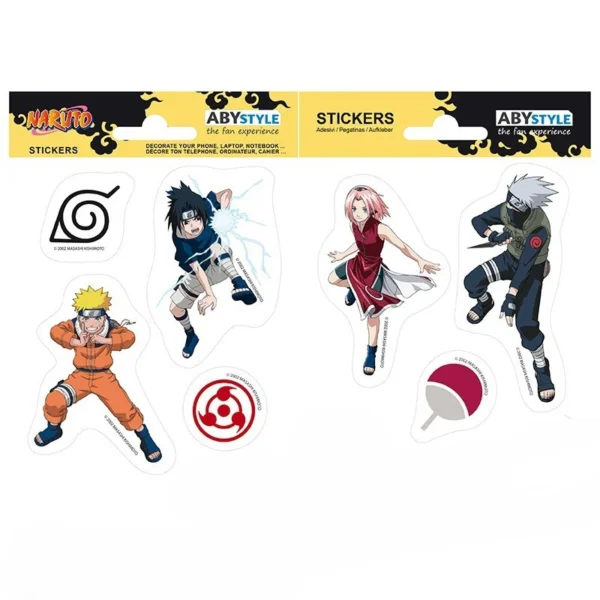 Stickers - Equipe 7 - Naruto
