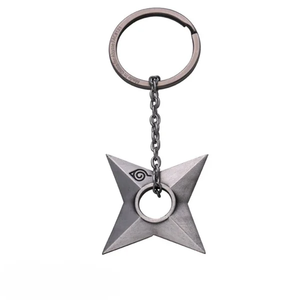 Porte-clés 3D - Shuriken Konoha - Naruto Shippuden