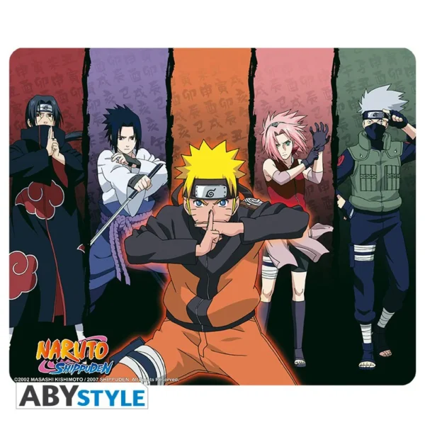 Tapis de souris souple - Groupe - Naruto Shippuden