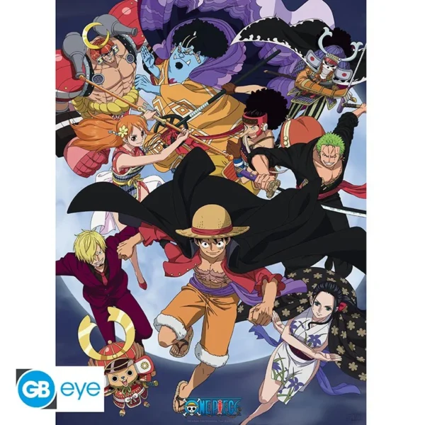 Poster 52x38cm - Wano Raid - One Piece