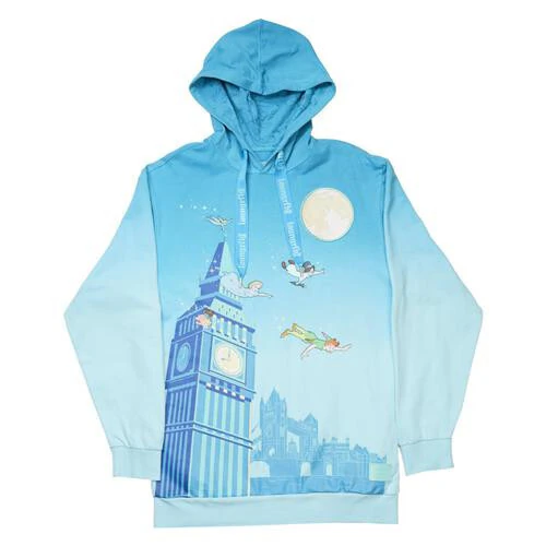Sweat à capuche phosphorescent Peter Pan - Taille L - Disney Loungefly